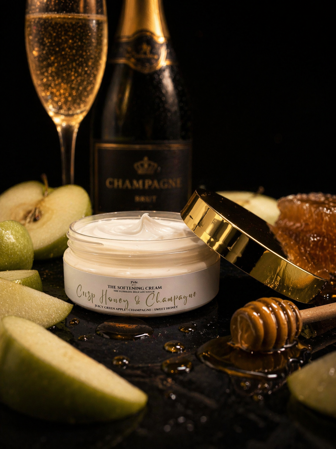 Crisp Honey & Champagne